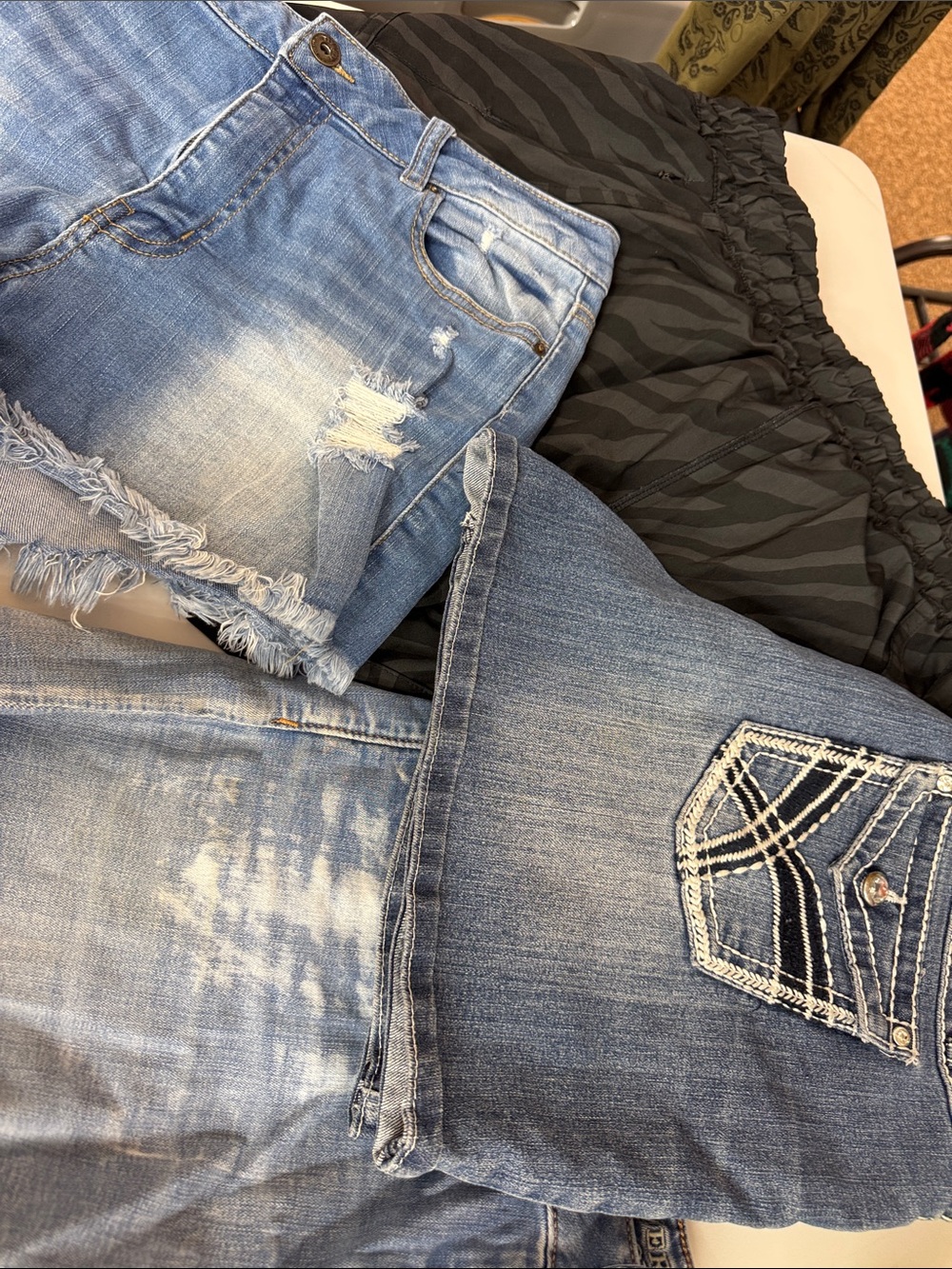Women shorts bundle Levi Earl jeans wax jeans 5pair sz12